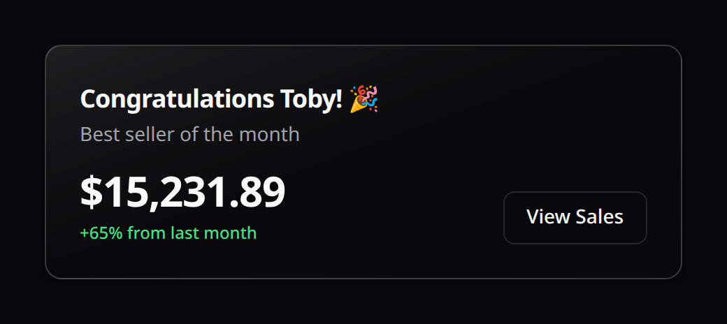 Hero / CTA widget