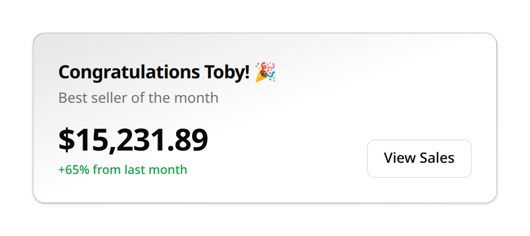 Hero / CTA widget