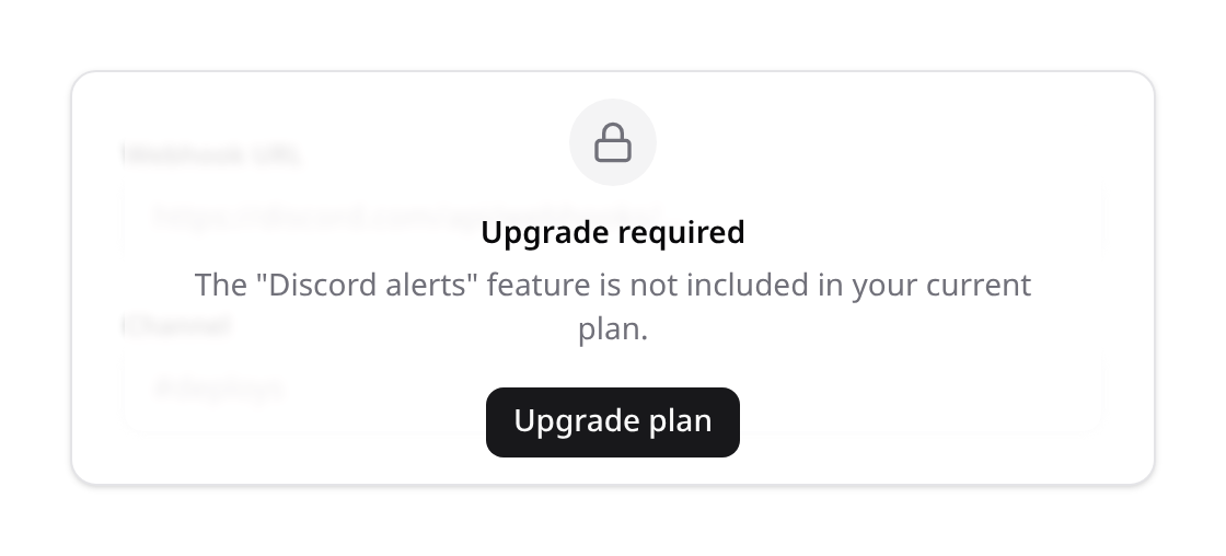 Plan lock — overlay over the locked panel