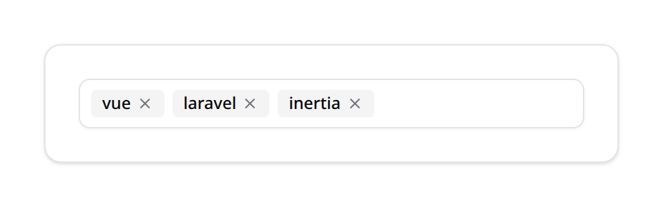 Tags input